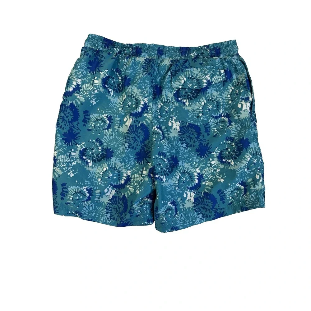 Club‎ Room Men's Med Blue Swim Trunks Beach Resort Vacation Travel Surf